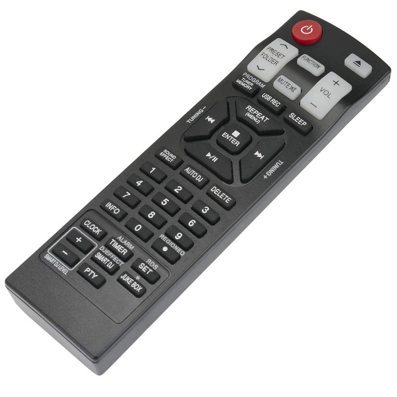 ZdalaMit Replacement Remote Applicable for LG Hi-Fi System CM9940 CM9740 CMS9940F/W CM9740 CMS9740F CM9940FB CM8440 CM8440FB CMS8440F CMS8440W CM8340 OM5541 OM5542 OM5541FB OM5540 CM9950 CMS9950F OM7550 OM7550 - Image 3